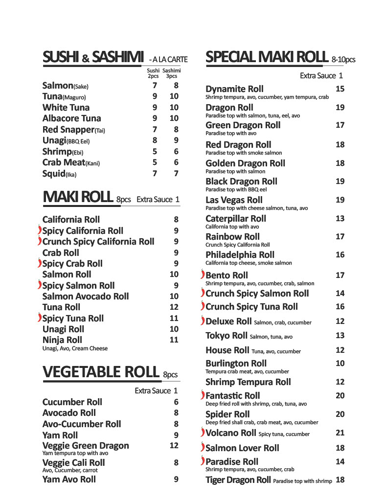 Bento Box Burlington The FIRST and BEST Sushi Restaurant in Burlington